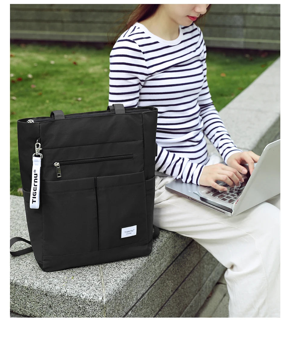Tigernu Tote Backpack: New Multiway Laptop Bag for Women/Girls