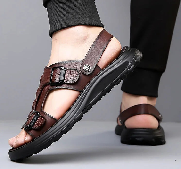Men's Beach & Outdoor Sandals: New Designer Non-Slip Summer Sandals