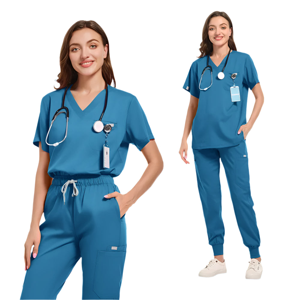 Unisex Surgical Scrubs Set - Big Sizes, High Quality Top & Pants