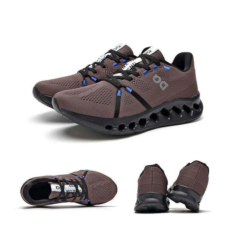 Breathable Mesh Running Shoes: Cushioning, Non-Slip Trainer Sneakers