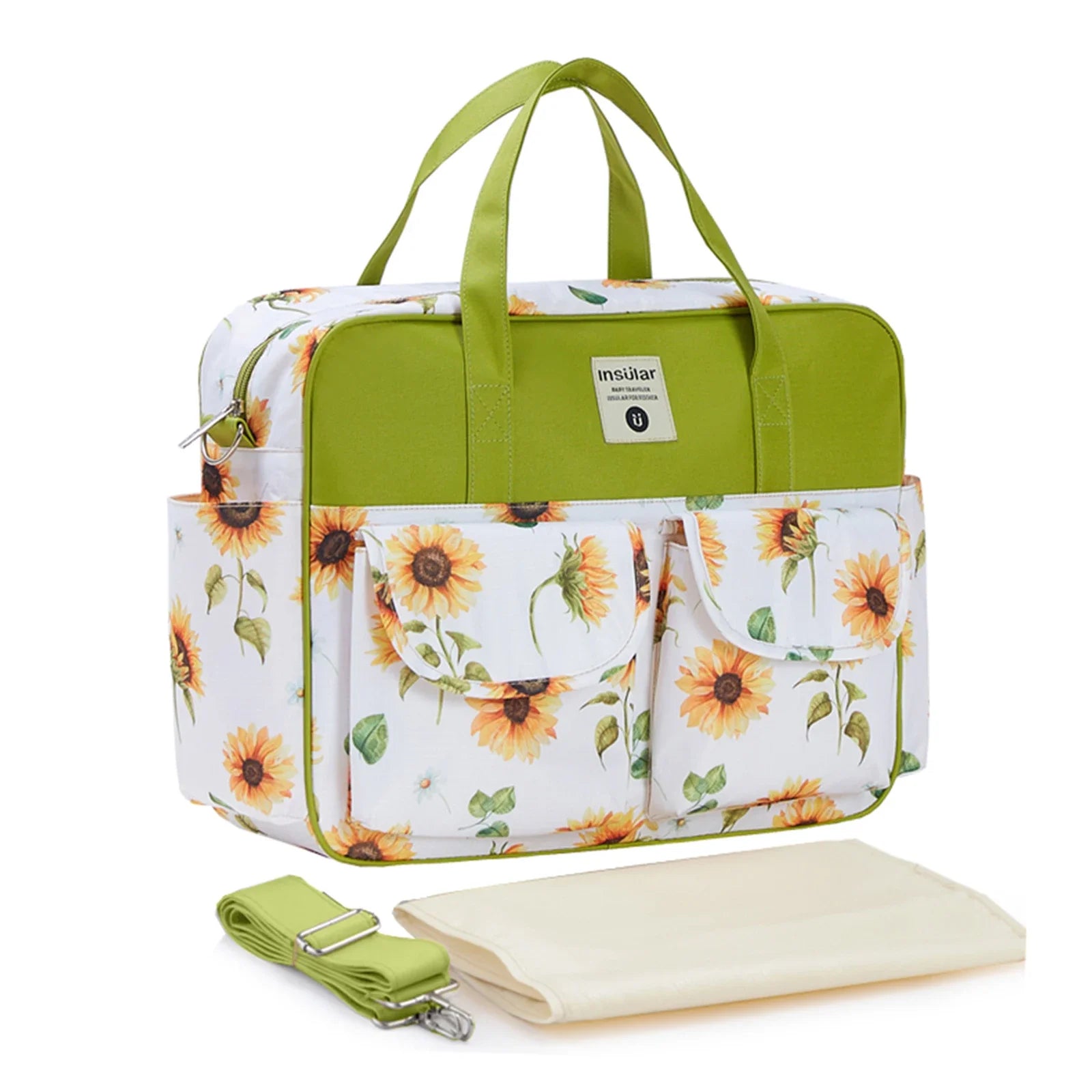 Insular Baby Diaper Bag: Fashion Nappy Stroller & Organizer Tote