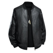 M-8XL Punk Style Men's PU Leather Jacket