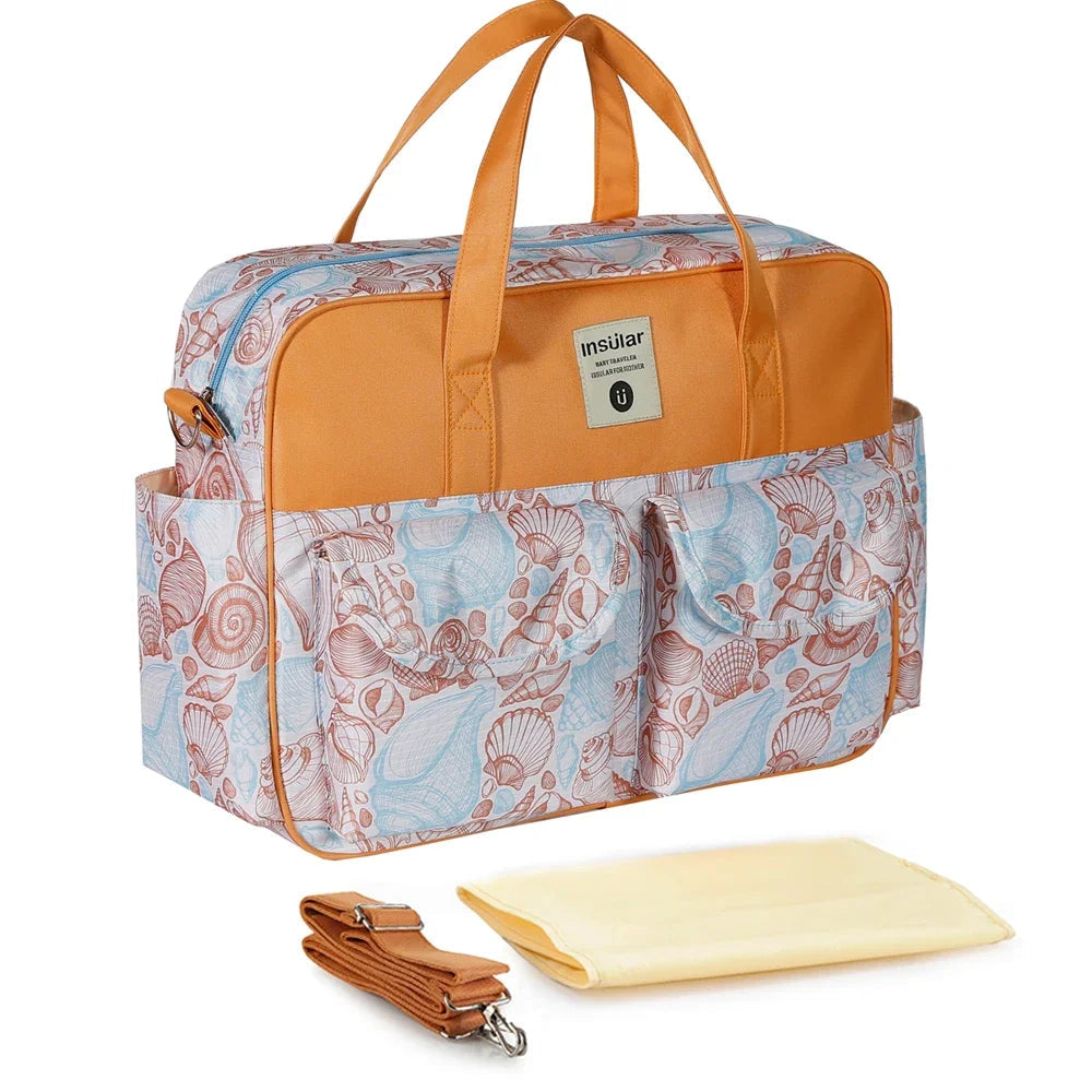 Insular Baby Diaper Bag: Fashion Nappy Stroller & Organizer Tote