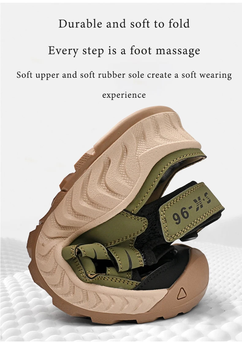 Men's Non-slip Outdoor Sandals - Breathable Beach & Wading Shoes