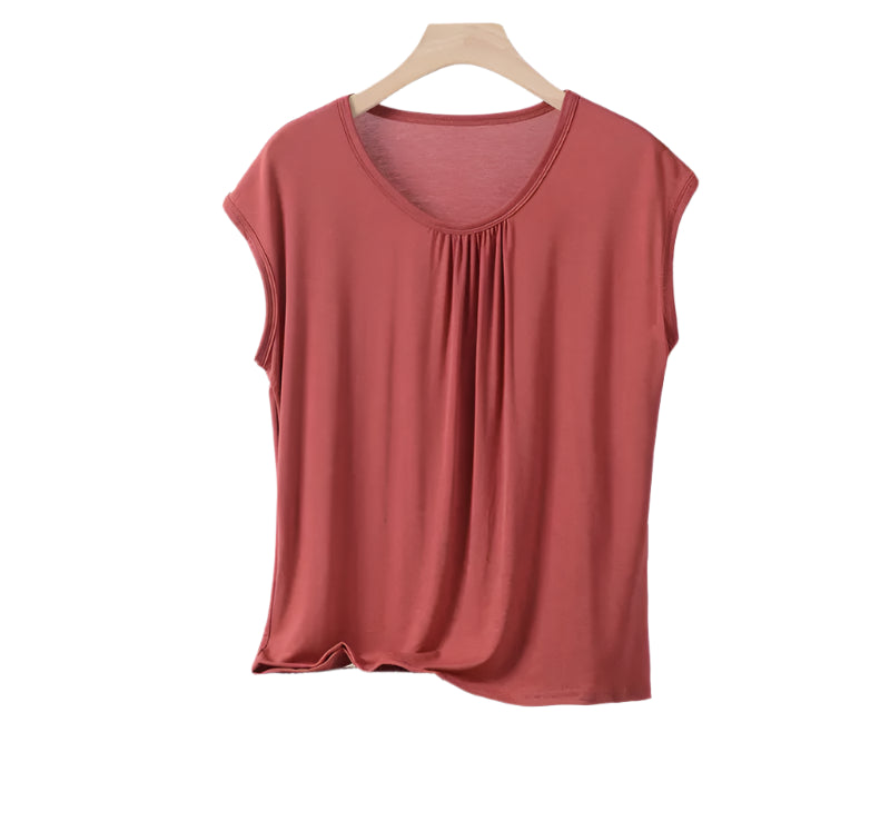 Plus size Modal Loose T-Shirt sleeveless solid color Casual Tank Tops XL to 8XL
