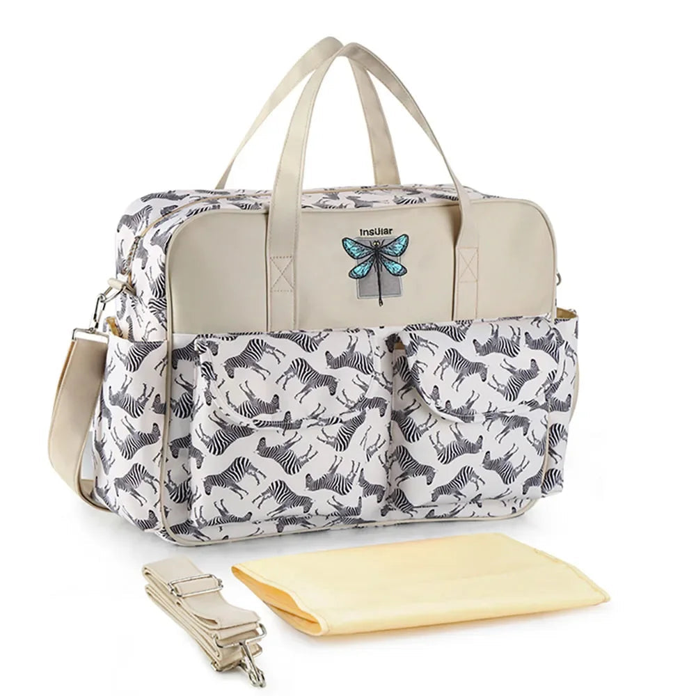 Insular Baby Diaper Bag: Fashion Nappy Stroller & Organizer Tote