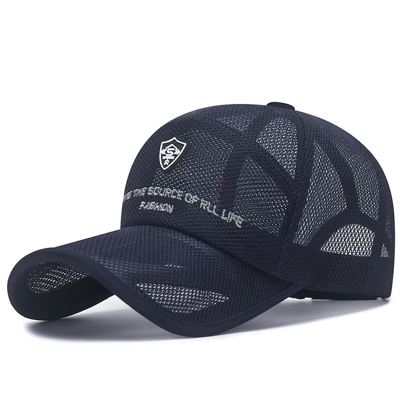 Mesh Unisex Mesh Fishing Hat – Summer Sun Protection Sun Hat Cap