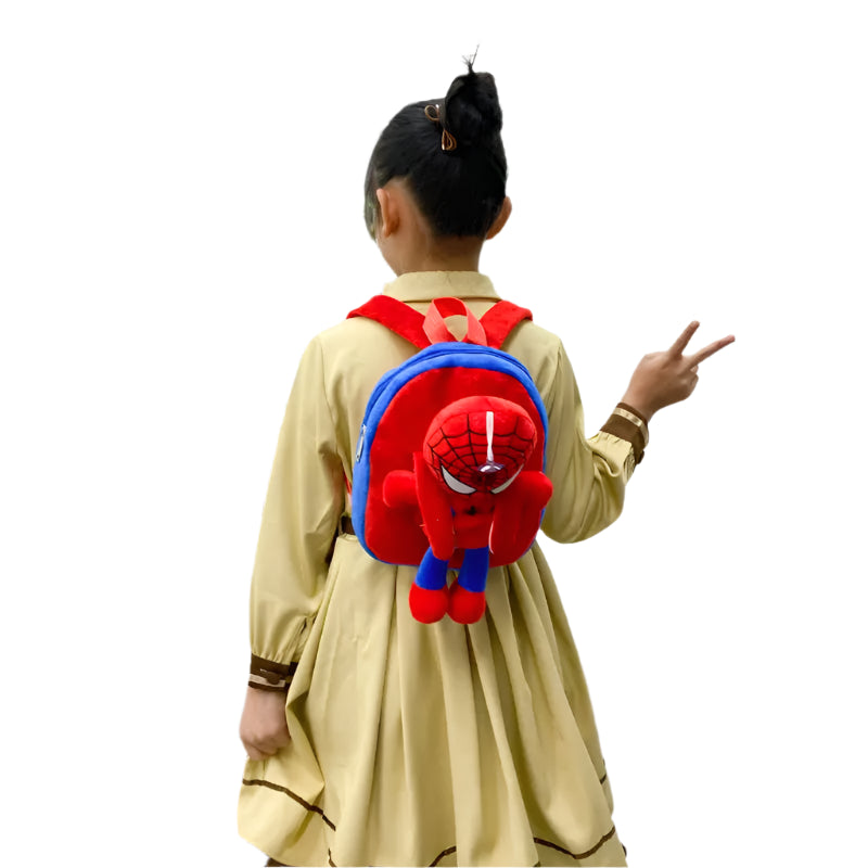 Marvel Superhero Backpack: Captain America & Spiderman Large Capacity