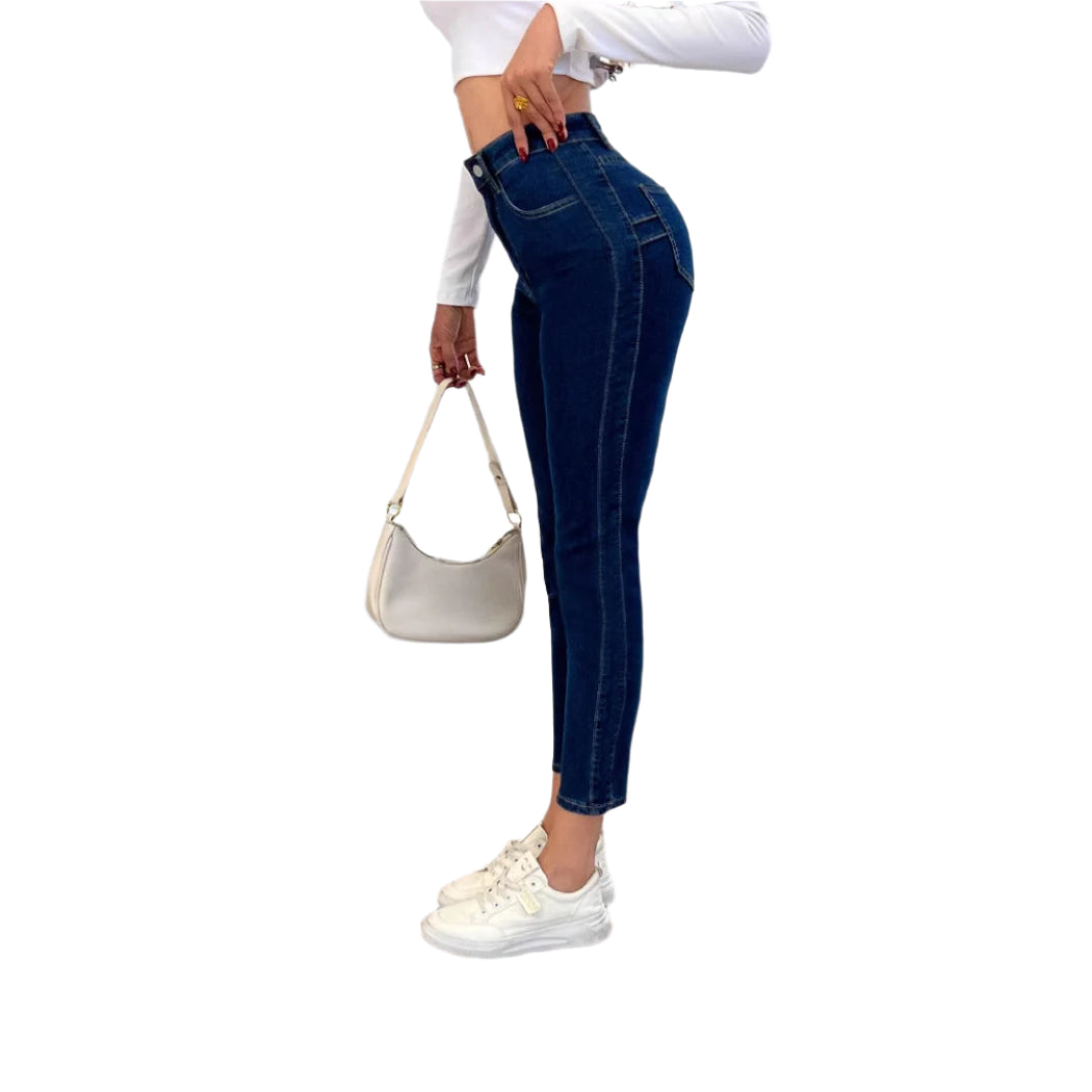 Women's Skinny Stretch Ankle Jeans - Simple Casual All Seasons
