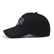 PARIS Letter Embroidered Baseball Cap – Korean Style Casual Fitted Hat