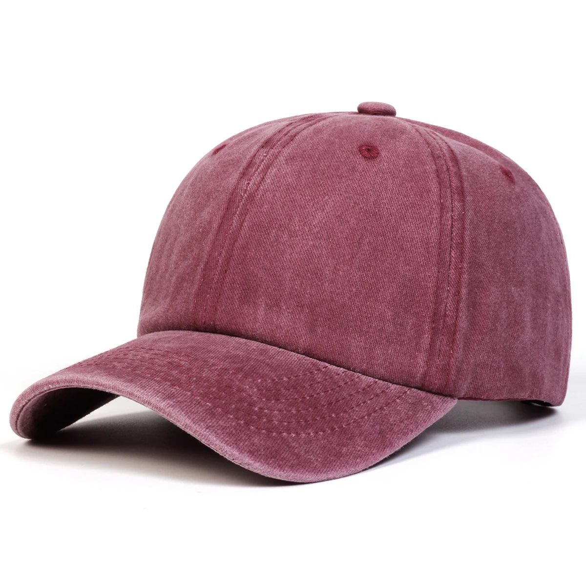 Light Wash Unisex Baseball Cap - Adjustable Casual Sun Hat