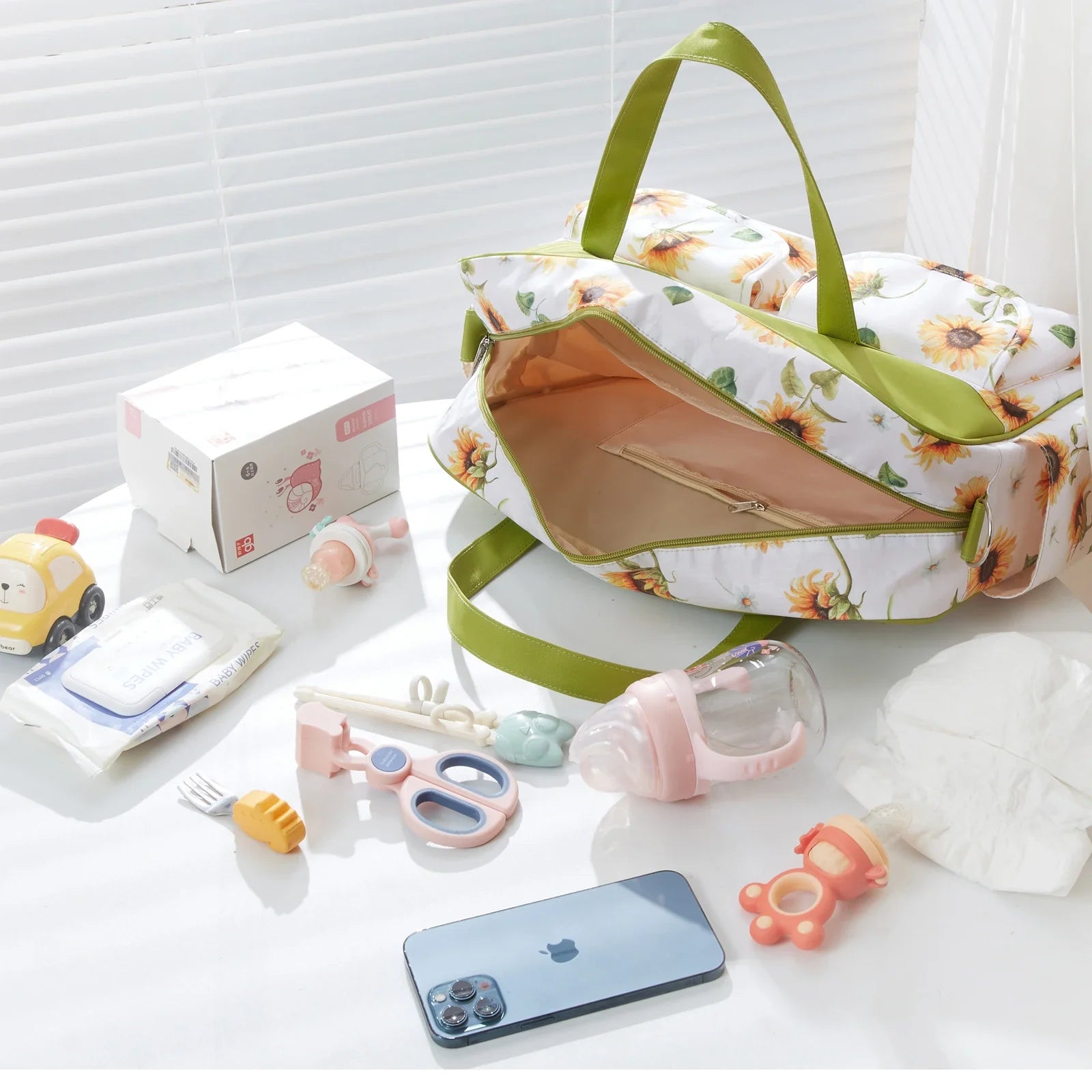 Insular Baby Diaper Bag: Fashion Nappy Stroller & Organizer Tote