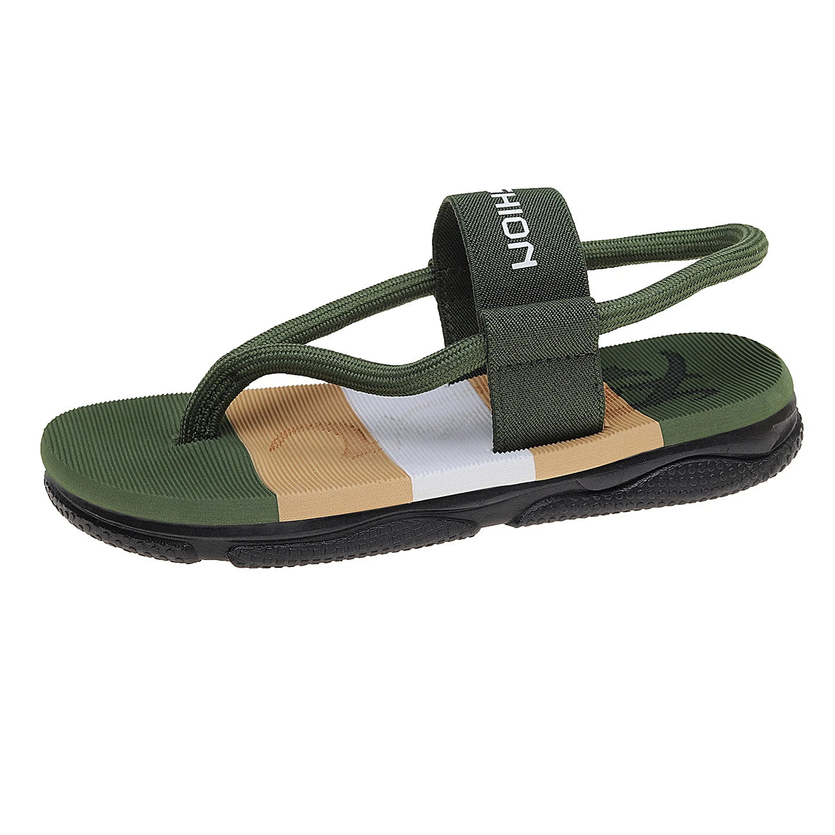 Unisex Beach Outdoor Sandals - Breathable Hemp Flip Flops Thicken
