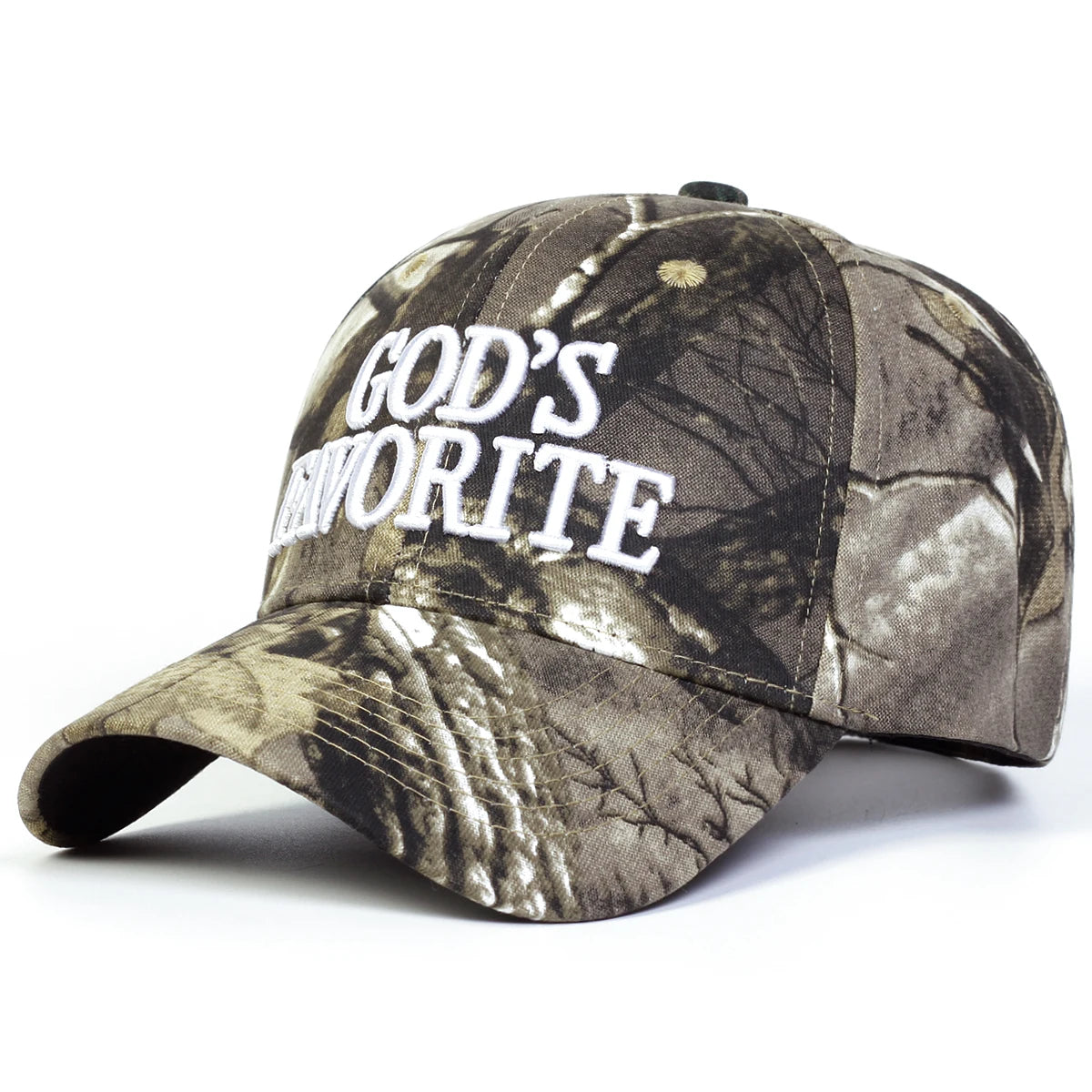 Unisex “GOD'S FAVORITE” Embroidered Baseball Cap – Adjustable Casual Hat