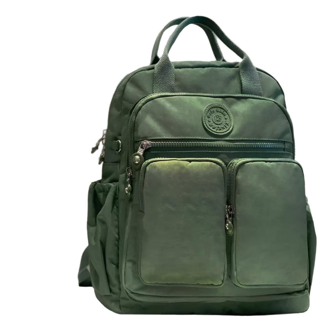 Versatile & Stylish – Waterproof Nylon Multi-Pocket Laptop Backpack for Women