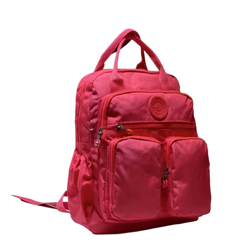 Versatile & Stylish – Waterproof Nylon Multi-Pocket Laptop Backpack for Women