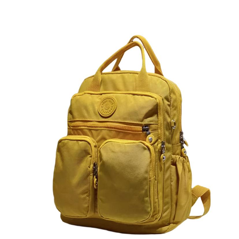 Versatile & Stylish – Waterproof Nylon Multi-Pocket Laptop Backpack for Women