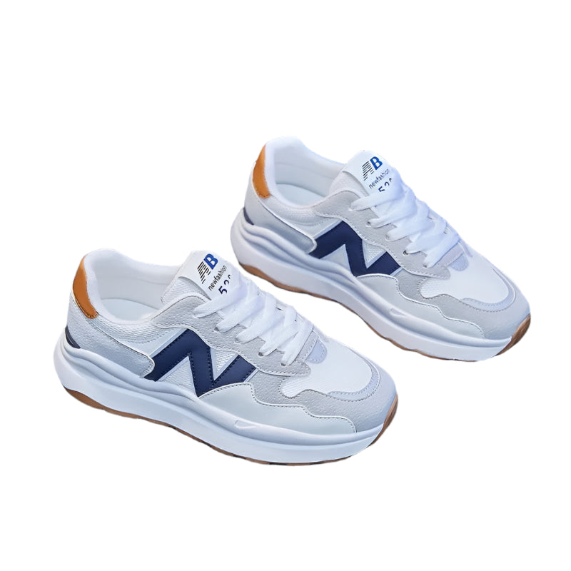 Lightweight Mesh Sneakers – Women’s Sport Lace-Up Trainers