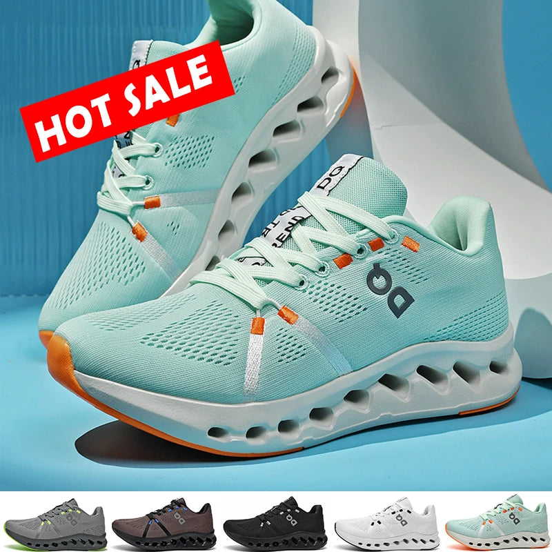 Breathable Mesh Running Shoes: Cushioning, Non-Slip Trainer Sneakers