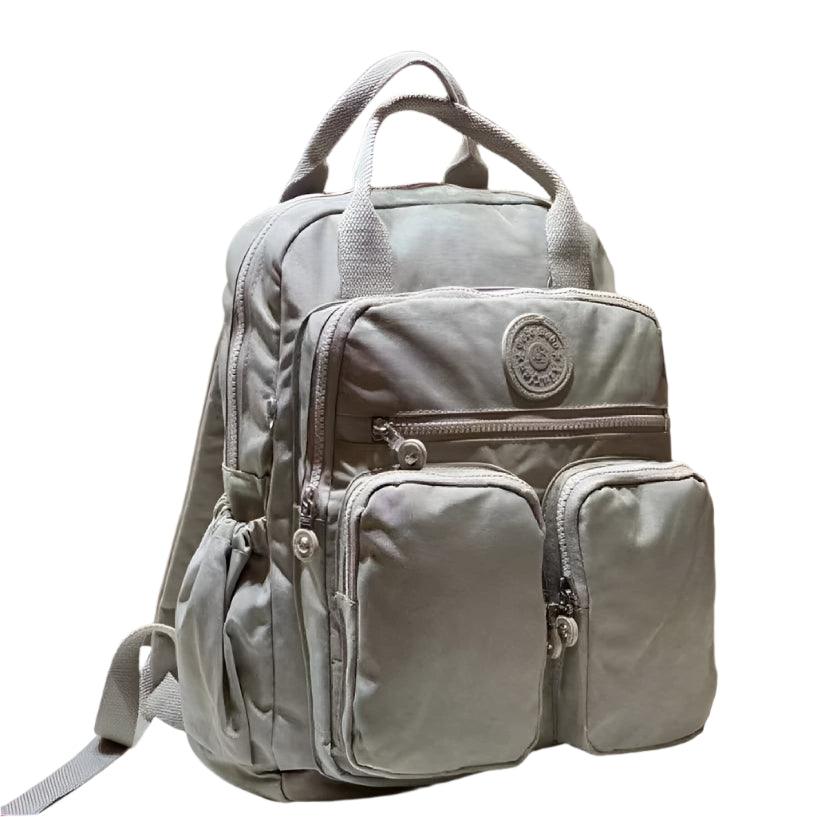 Versatile & Stylish – Waterproof Nylon Multi-Pocket Laptop Backpack for Women