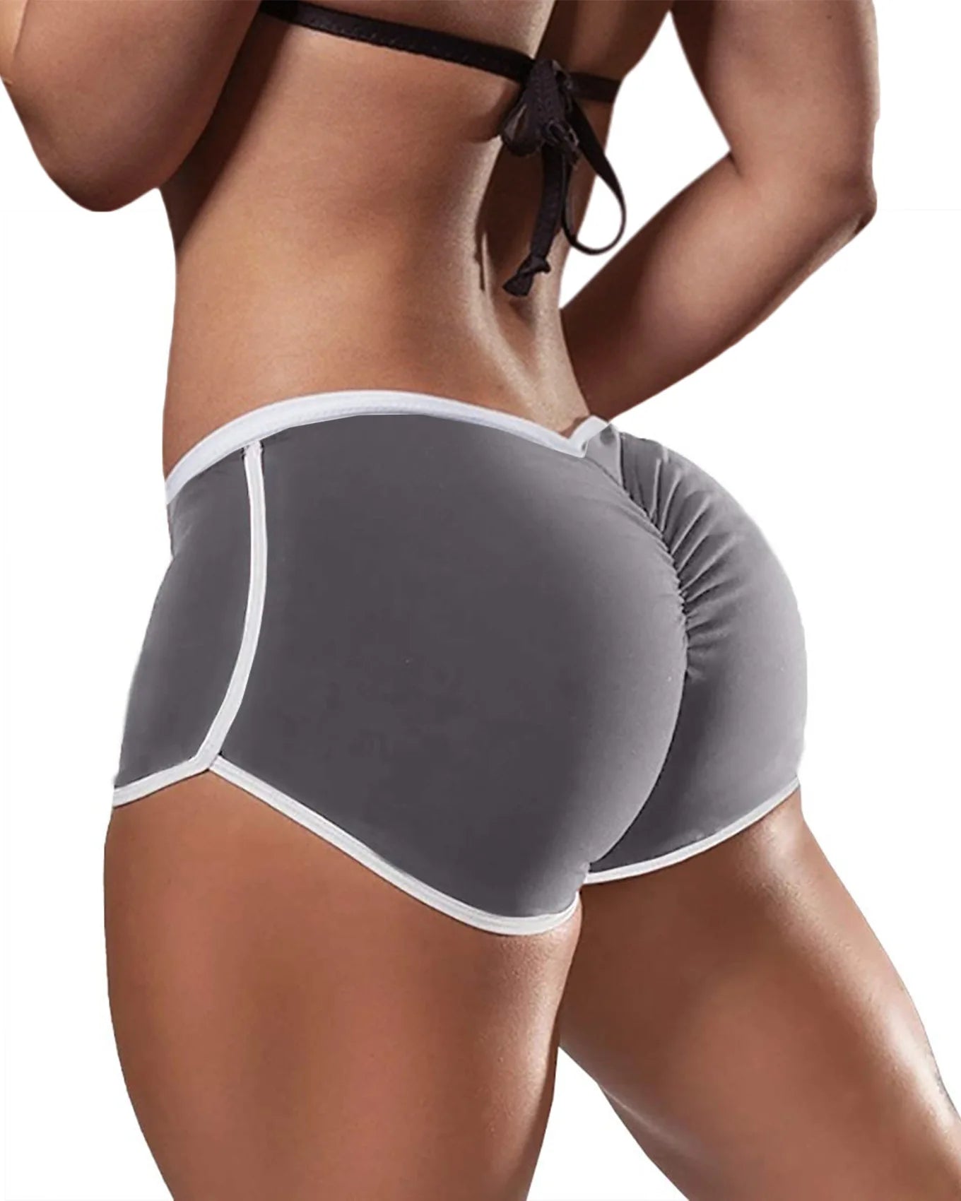 Women's Low Waist Sport Shorts: Sexy Skinny Fitness Training Shorts