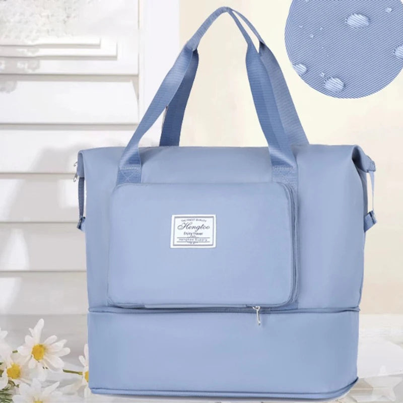Large Capacity Portable Unisex Waterproof Travel Unisex Duffel Crossbody Bag