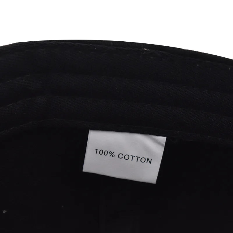 PARIS Letter Embroidered Baseball Cap – Korean Style Casual Fitted Hat