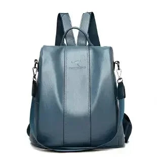 Vintage Leather Women’s Backpack – Fashionable Daily Commute & Travel Daypack