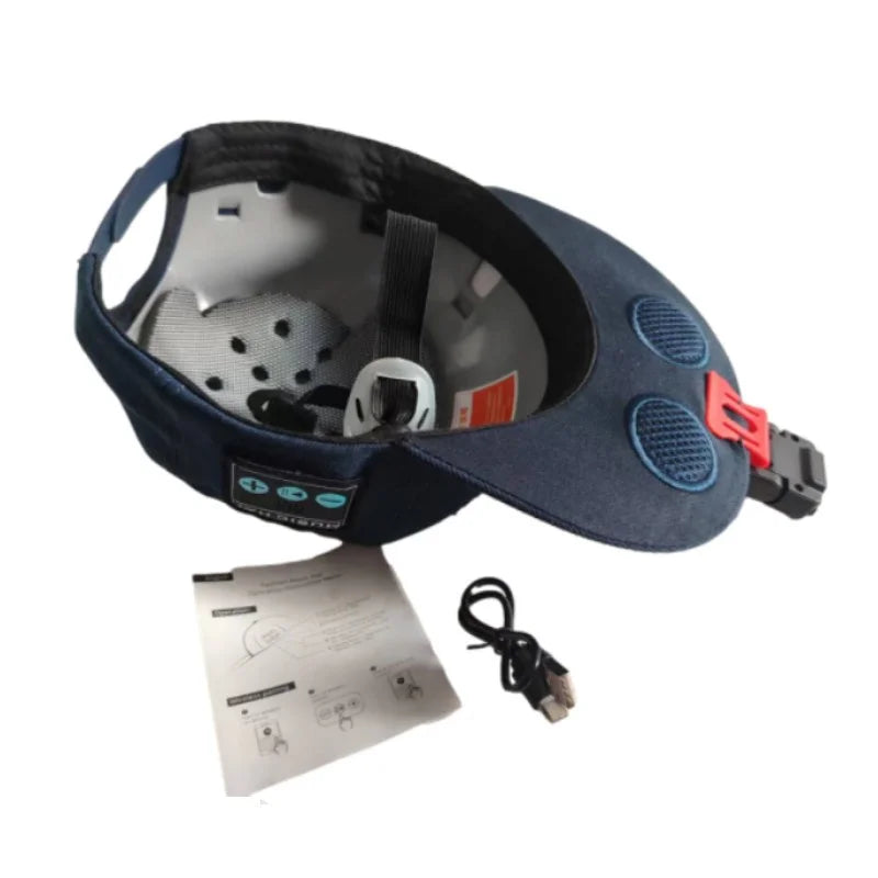 Bluetooth Baseball Cap with ABS Speaker & Mic – CE Smart Music Helmet Hat