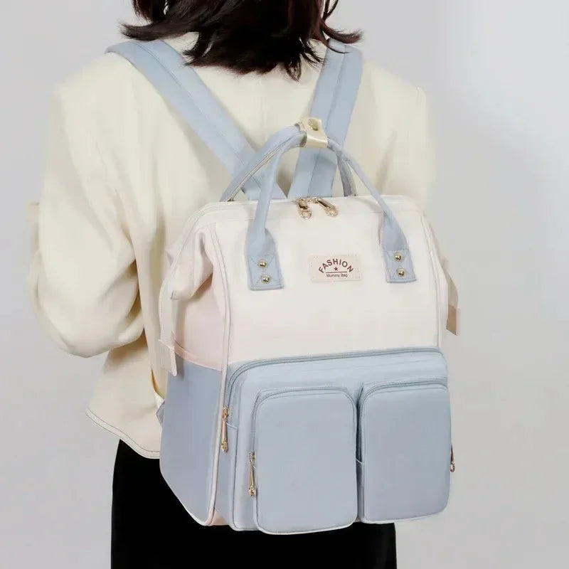 Women's Baby Bag Backpack: Large-Capacity, Waterproof, & Multifunctional