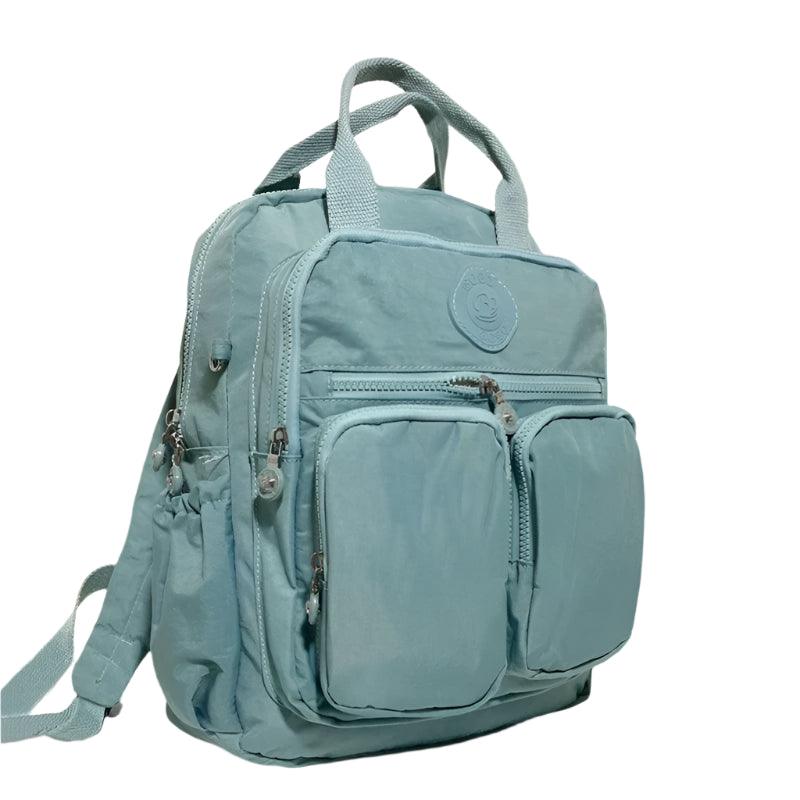 Versatile & Stylish – Waterproof Nylon Multi-Pocket Laptop Backpack for Women