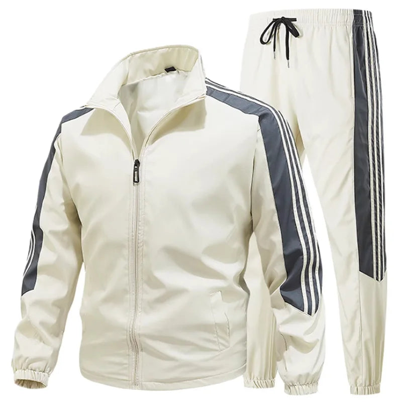 Men's Quick Dry Jogger Running Set: Loose Fit Outdoor Training Tracksuit