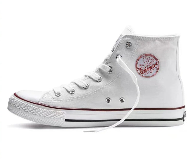 Topfight Unisex High Top Canvas Sneakers – Trendy Vulcanized Streetwear Boots
