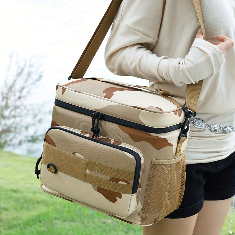 Leakproof Adjustable Strap Multiple Compartments Insulated Cooler Lunch Bag