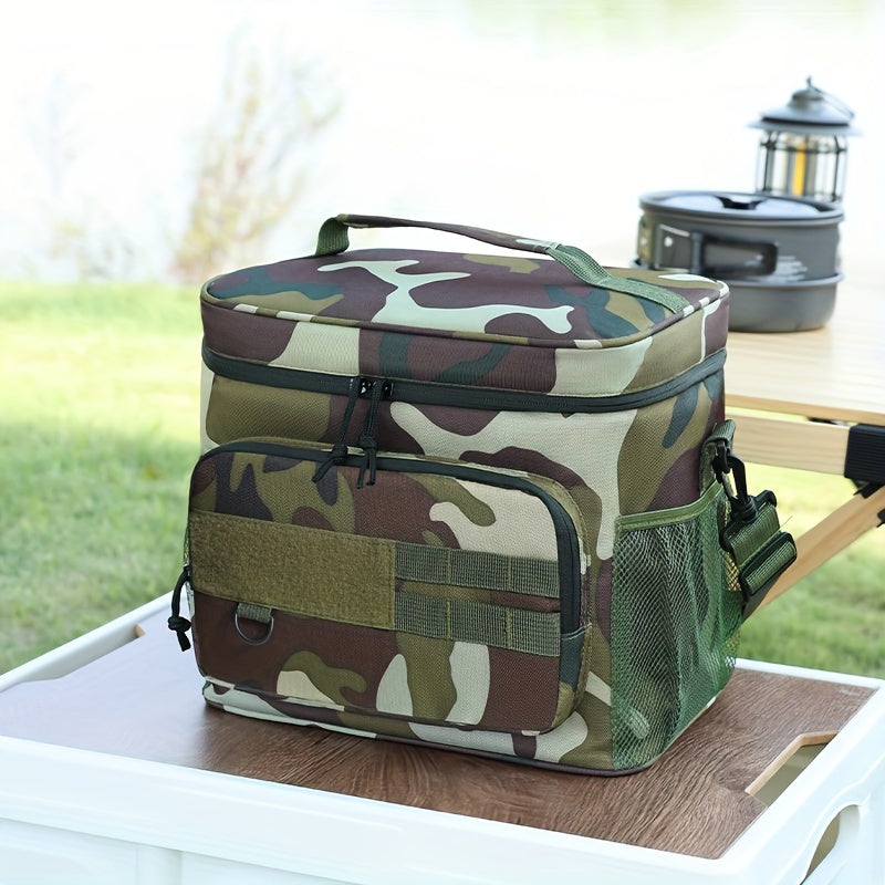 Leakproof Adjustable Strap Multiple Compartments Insulated Cooler Lunch Bag