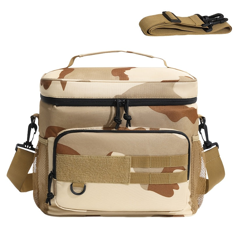 Leakproof Adjustable Strap Multiple Compartments Insulated Cooler Lunch Bag