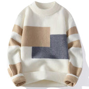 Men’s Winter Loose Knitwear Sweater – Casual Hong Kong Style Pullover